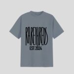 Grey Oversized Round Neck T-shirt