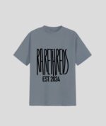 Grey Oversized Round Neck T-shirt