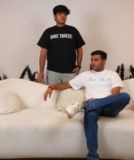 Black Oversized Round Neck T-shirt - Image 6