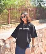 Desi Landmarks Oversized Tee Black - Image 3