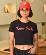 Rare Threds Crop Tee – Black Edition - Image 2