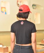 Rare Threds Crop Tee – Black Edition - Image 3