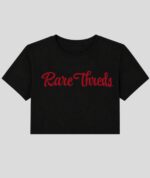 Rare Threds Crop Tee – Black Edition