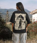 Desi Landmarks Oversized Tee Black - Image 4