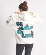 White Bold Hoodie - Image 3