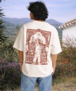 Desi Landmarks Oversized Tee White - Image 3