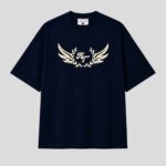 PEGASUS OVERSIZED TEE - NAVY BLUE