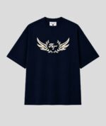 PEGASUS OVERSIZED TEE - NAVY BLUE
