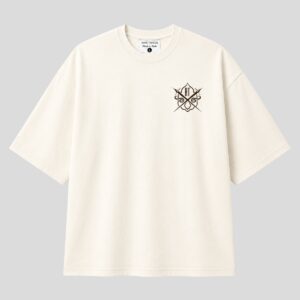 PEGASUS OVERSIZED TEE - white
