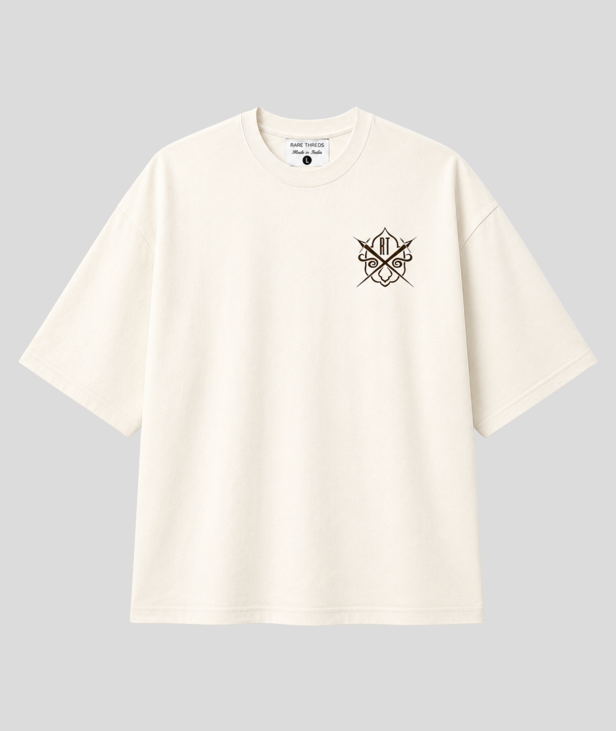 rarethreds product pictures PEGASUS OVERSIZED TEE - white - Image 1