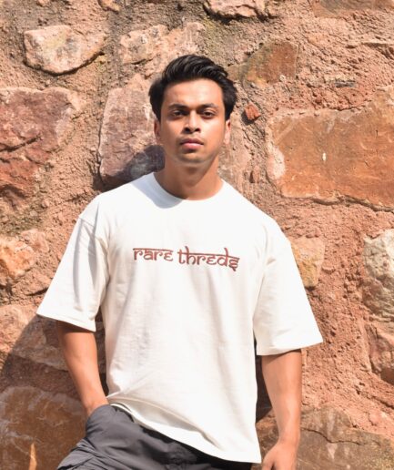 Desi Landmarks Oversized Tee White